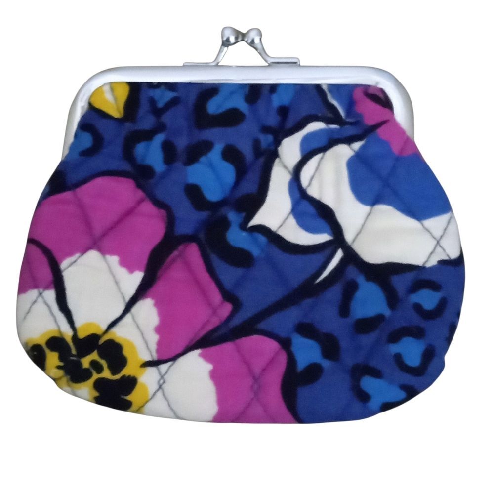 Vera Bradley Kiss Coin Purse African Violet